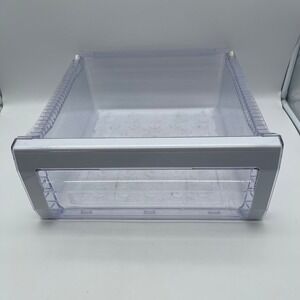 Samsung RFG298AARS Refrigerator Crisper Drawer‎ Vegetable Bin DA61-04283 Clear